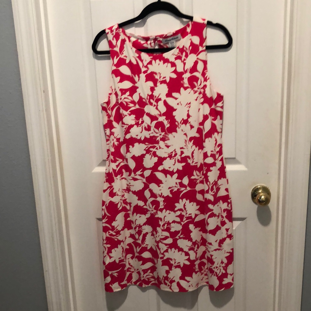 Nwot Tommy Bahama Stretch Floral Pattern Summer Spring Dress Size Medium
